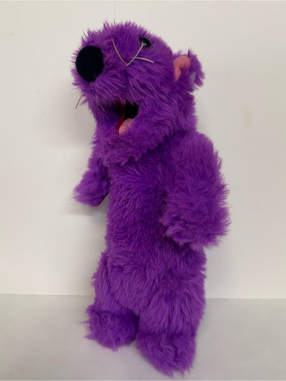 VTG Bear In The Big Blue House Pip Plush Purple Otter 1999 Mattel Jim Henson